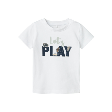 name it T-shirt Nbmhanger Bright White