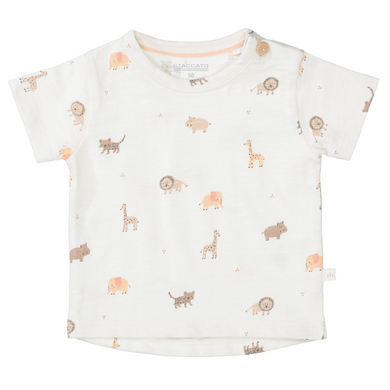 Staccato T-shirt mjölk mönstrad