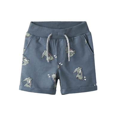 name it Sweatshorts Nmmvermo Blå Mirage