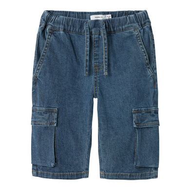 name it Jogger Shorts Nmmben Dark Blue Denim
