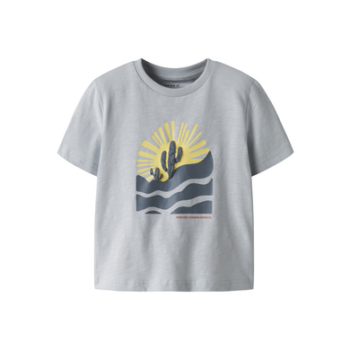 name it T-shirt Nmmhaldur Pearl Blå