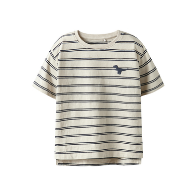 name it T-shirt Nmmvoby Whitecap Grå