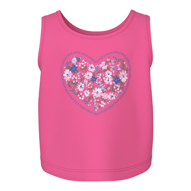 name it Crop Top Nmfvigea Carmine Rose Heart