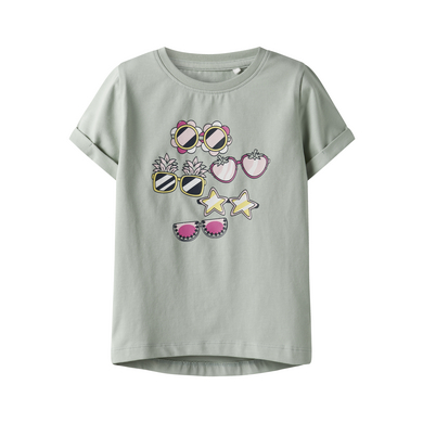 name it T-shirt Nmfvix Aqua Grey