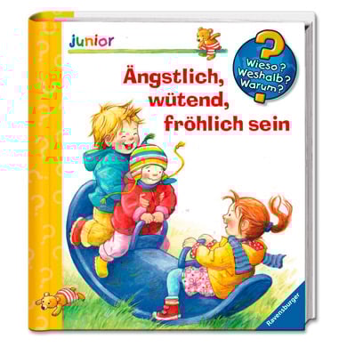 Ravensburger Perché? Perché? Perché? Junior 32: Per essere timorosi, arrabbiati, felici.