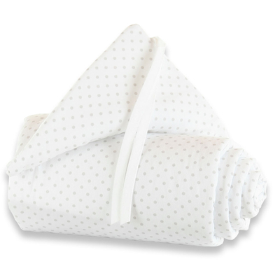 babybay Spjälsängsskydd Original - gråa prickar