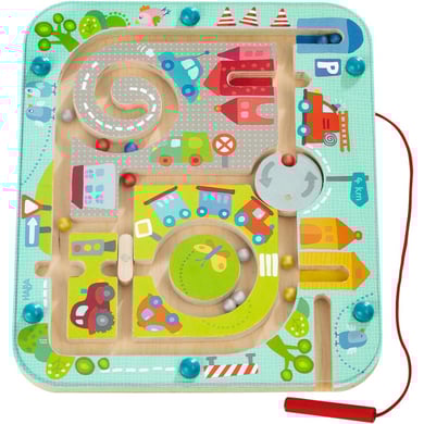 HABA Juego magnético El laberinto urbano