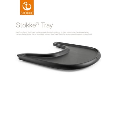 STOKKE® Tripp Trapp® Bricka svart