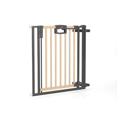 Geuther Säkerhetsgrind Easylock Wood Plus 2793+ 84,5 - 92,5 cm