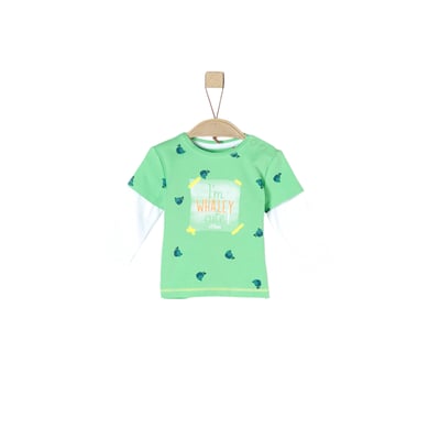 s.Oliver Långärmad tröja light green aop