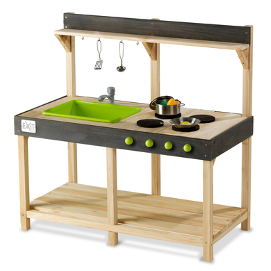 Image of EXIT Cucina giocattolo Yummy 100 Outdoor, naturale059