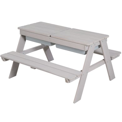 Image of Roba Set tavolo, panche e contenitore Pic nic 4 Outdoor Deluxe grigio059