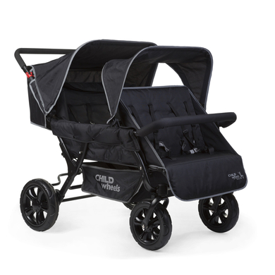 Poussette 4 Places Childhome Two by Two - Poussettes 3 places et +