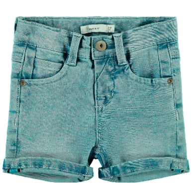 name it Shorts Nmmsofus Dnmbance ljusblå denim