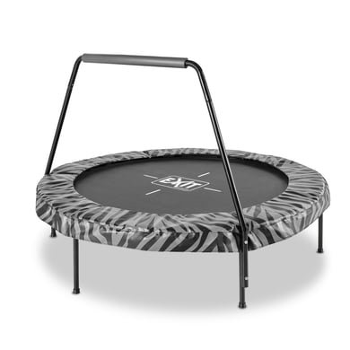 EXIT Tiggy junior studsmatta med styr ø140 cm, svart / grå