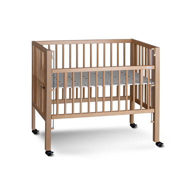 TiSsi Co-sleeper Maxi Boxspring natuur 50 x 90 cm