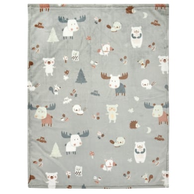 Image of Alvi Coperta in microfibra Baby Forest 75 x 100 cm059