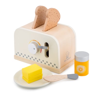 Image of New Classic Toys Tostapane giocattolo con accessori - Beige059