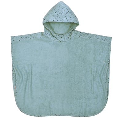 WÖRNER SÜDFROTTIER Badponcho stjärnor isblå 60 x 75 cm