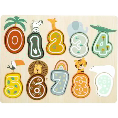Image of small foot ® Set puzzle Numeri Safari059