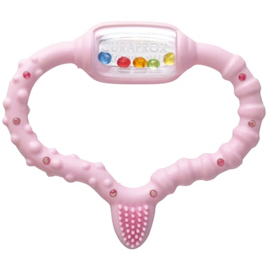 CURAPROX babyringningsring 0 - 24 månader i rosa