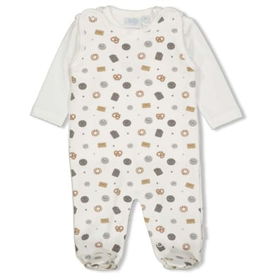 Feetje romper 2-piece mini Cookie off white