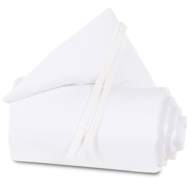 Image of babybay ® Nestchen Piqué adatto al modello Maxi, Boxspring, Comfort e Comfort Plus, bianco059