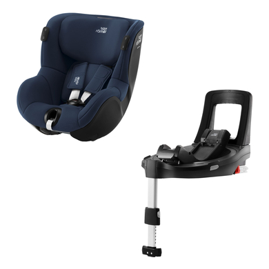 Britax Römer Barnstol Dualfix iSENSE Indigo Blue inklusive Flex Base iSENSE