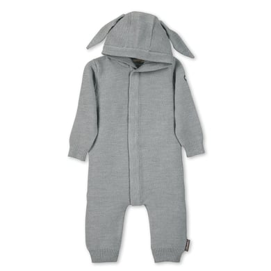 Sterntaler Stickad overall silver melange