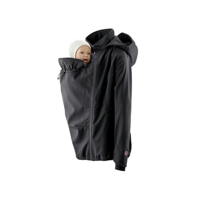 mamalila Softshell bärjacka Allround er svart