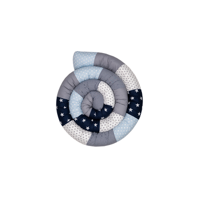 Image of Ullenboom Lettino Baby Snake Blu Azzurro Grigio Azzurro 400 cm059