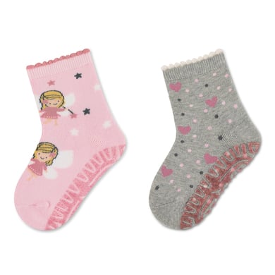 Sterntaler Glitterflitzer Air dubbelpack fe/hjärta rosa