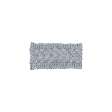 Sterntaler Stickat pannband silver melange