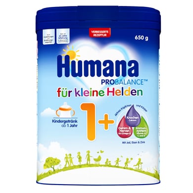 Humana Bebida para niños 1+ 650 g a partir de 1 año de edad