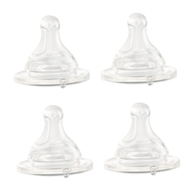Image of chicco Tettarella anti-colica per un normale flusso di cibo in silicone, 4 pezzi059