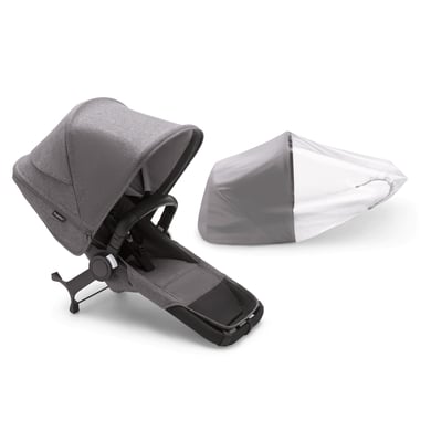 Bugaboo Donkey 5 Duo Extension Set Complete Grey Melange