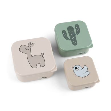 Done by Deer ™ Snack Box Set Lalee Sand Mix 3-pack