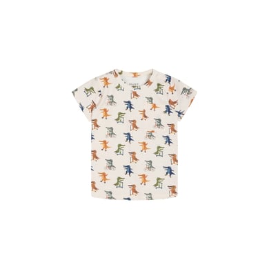 Camiseta Hust & Claire Anchor White sand