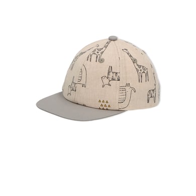 Sterntaler Gorra de béisbol Safari -animales beige