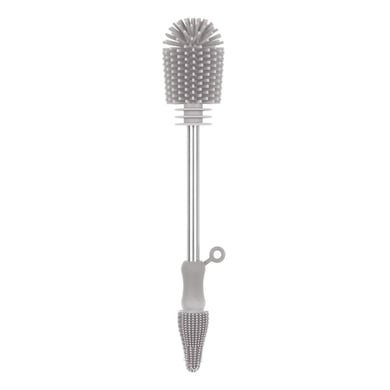 Image of haakaa® Spazzola per la pulizia, grigio su entrambi i lati059