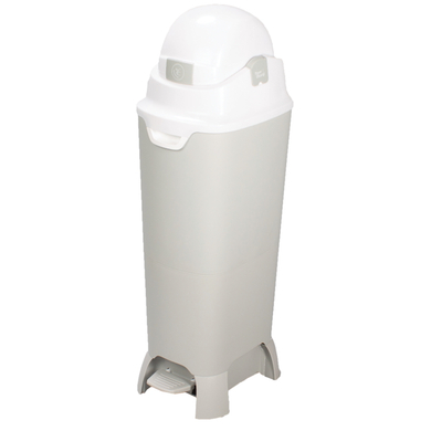 Diaper Champ Blöjhink ONE Maxi Handsfree, silver/vit