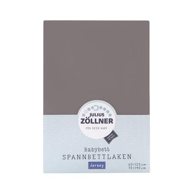 JULIUS ZÖLLNER Spännduk Jersey anthracite 70 x 140 cm