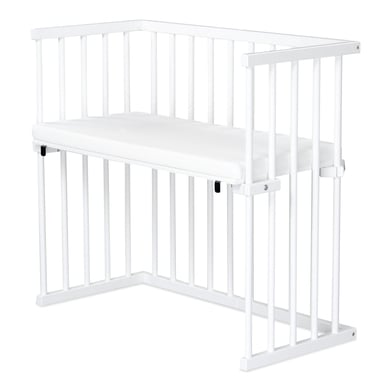 Dreamgood Co-sleeper beuken wit gelakt / Matras Prime Air