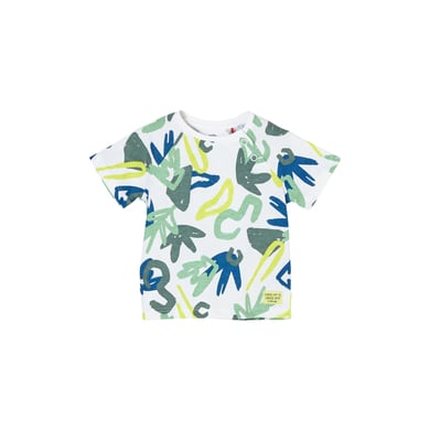 s. Olive r T-shirt med Print