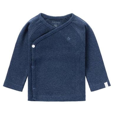 Noppies Nanyuki Navy Melange shirt met lange mouwen