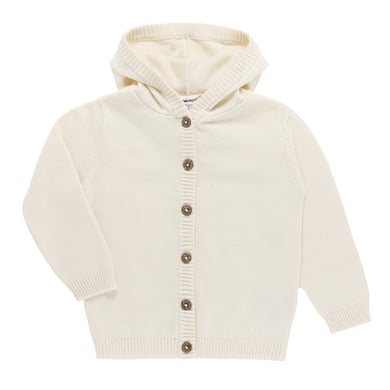 kindsgard Cárdigan con capucha strikka creme
