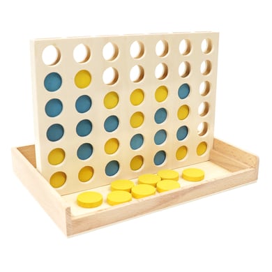 Image of Bino Gioco di abilità in legno, Forza Quattro059