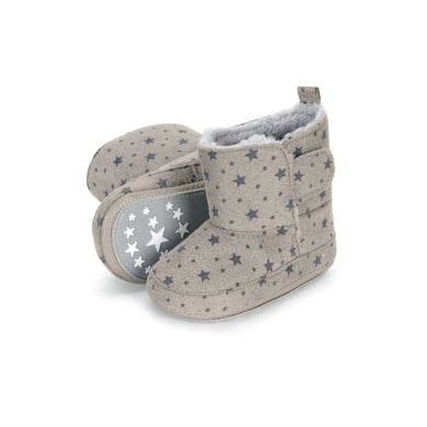 Sterntaler Botas de bebé Stars Light Grey