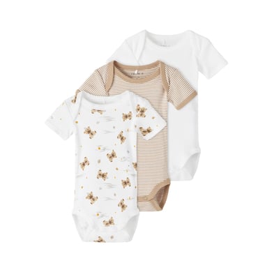 Name it Korte mouw Bodysuit 3 Pack Wierook