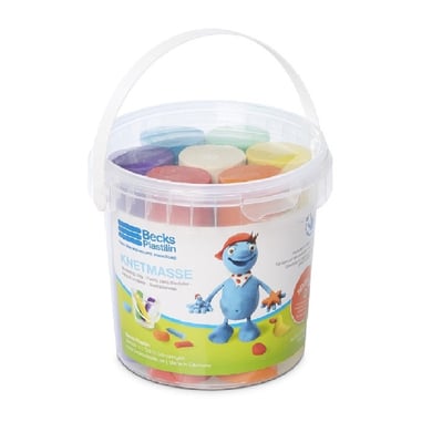 Image of Tanner - Il Piccolo Mercante - Plastilina in un secchiello, 7 bastoncini059